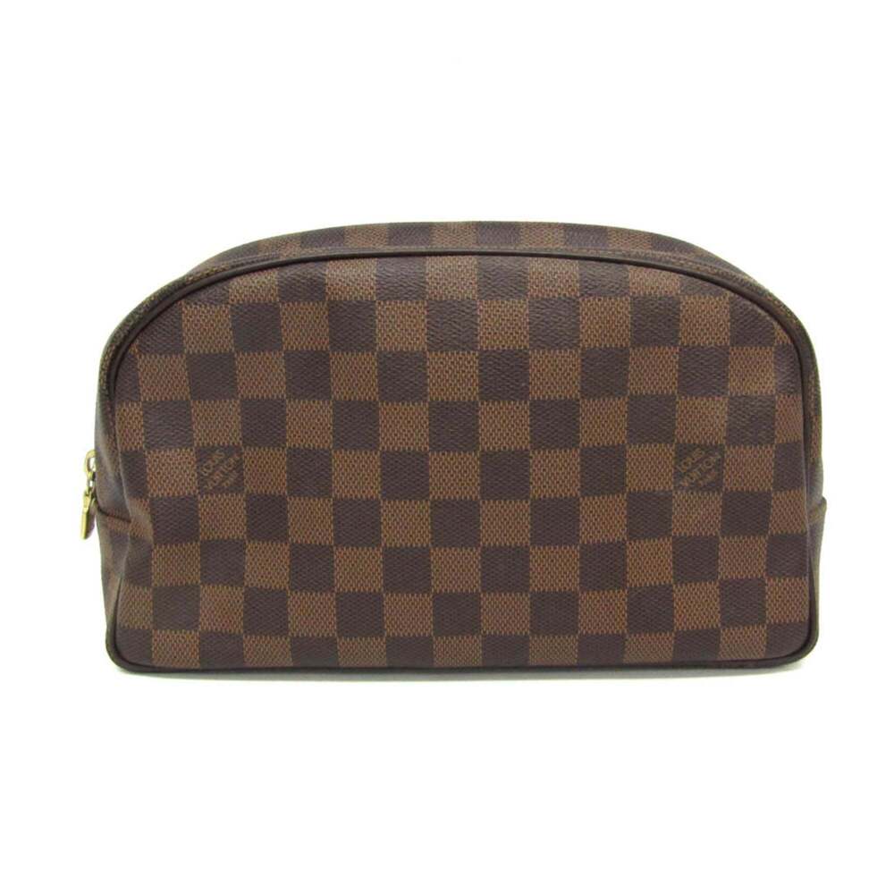 LOUIS VUITTON Brown Damier Pouch - Picture 1 of 16